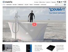 Tablet Screenshot of metrix.co.nz