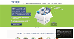 Desktop Screenshot of metrix.co.uk